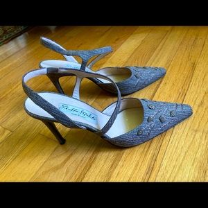 Ernesto Esposito embroidered pumps - made in Italy